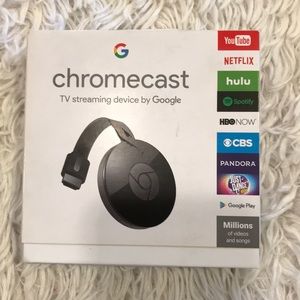 Chrome cast TV streaming device by Google